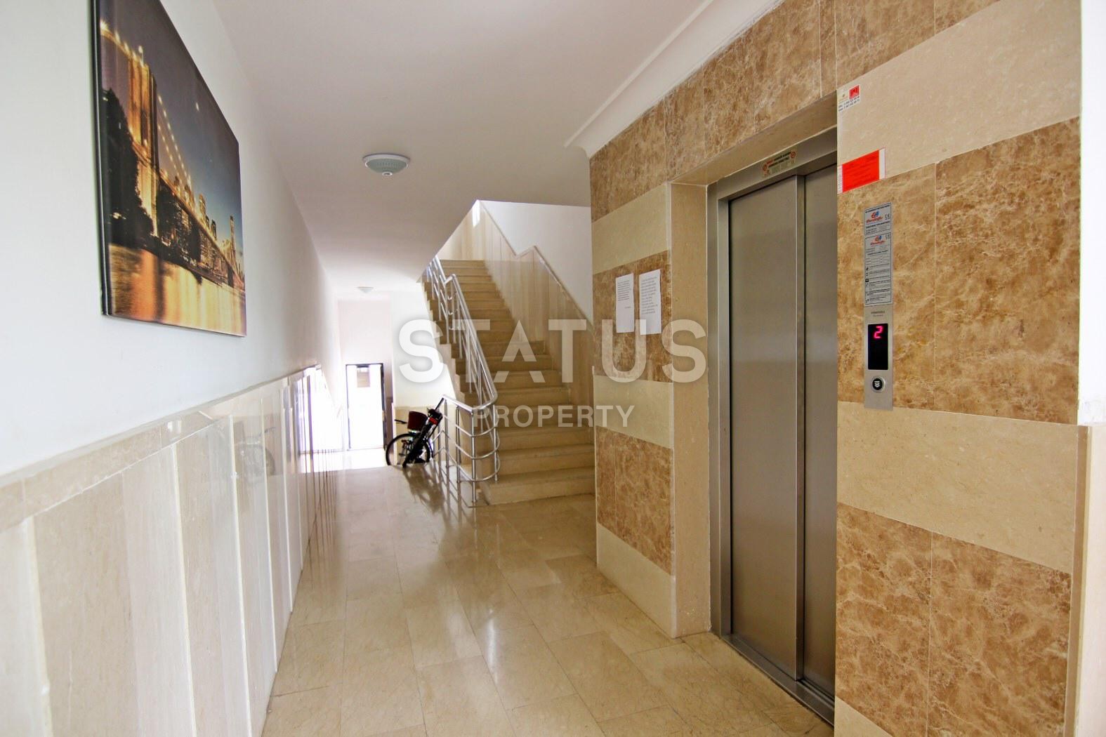 Двухкомнатная квартира с мебелью в Махмутларе, 68 м2 фото 2