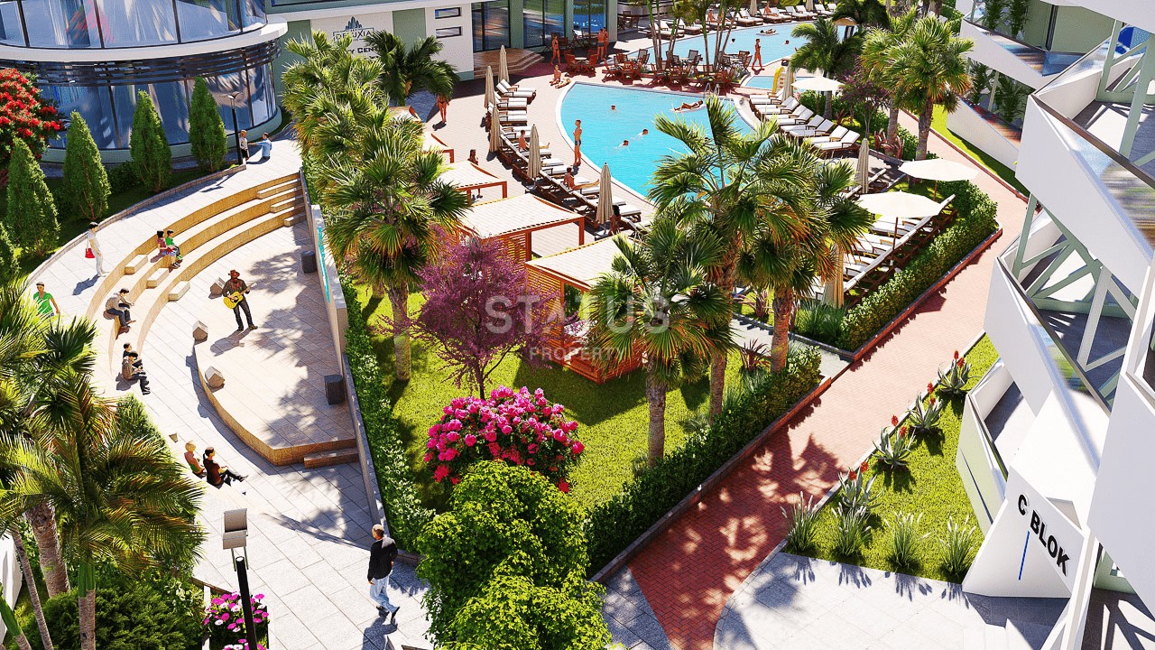 1-комнатные апартаменты 48м2 в 700 метрах от пляжа Лонг бич фото 5