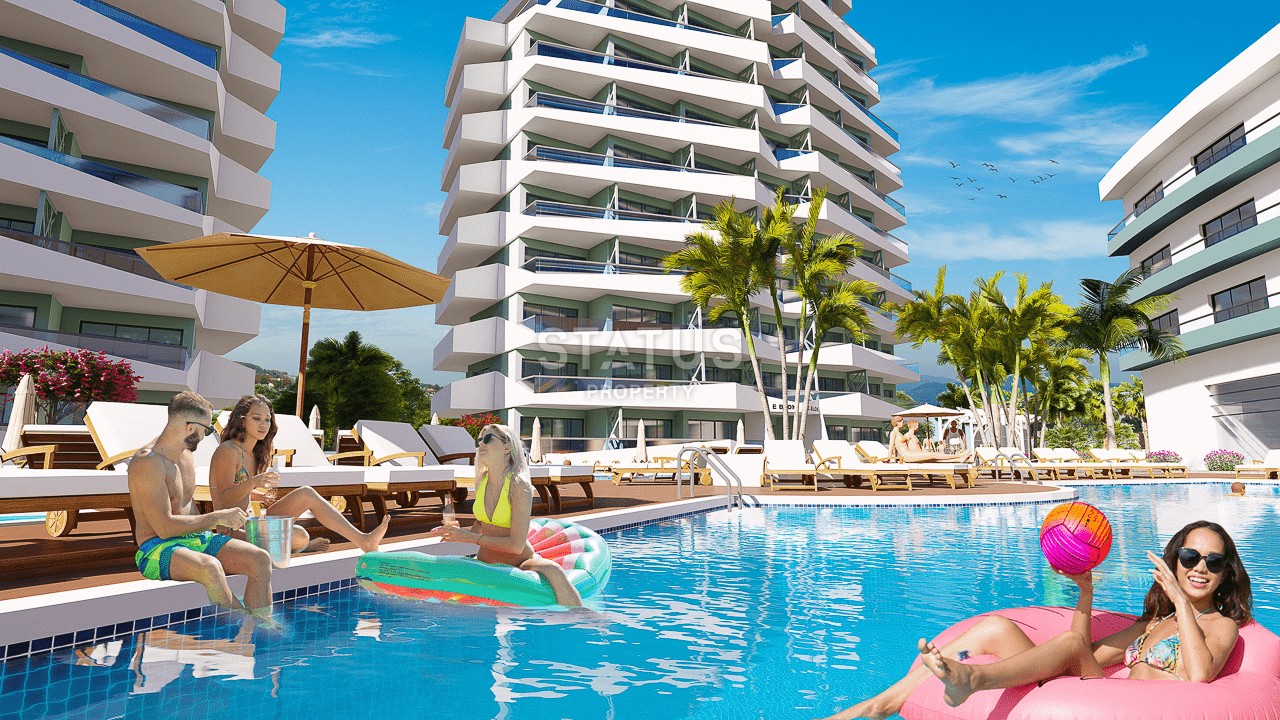 1-комнатные апартаменты 48м2 в 700 метрах от пляжа Лонг бич фото 9