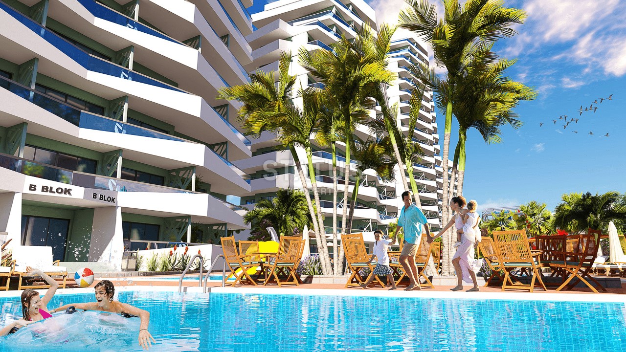 1-комнатные апартаменты 48м2 в 700 метрах от пляжа Лонг бич фото 29