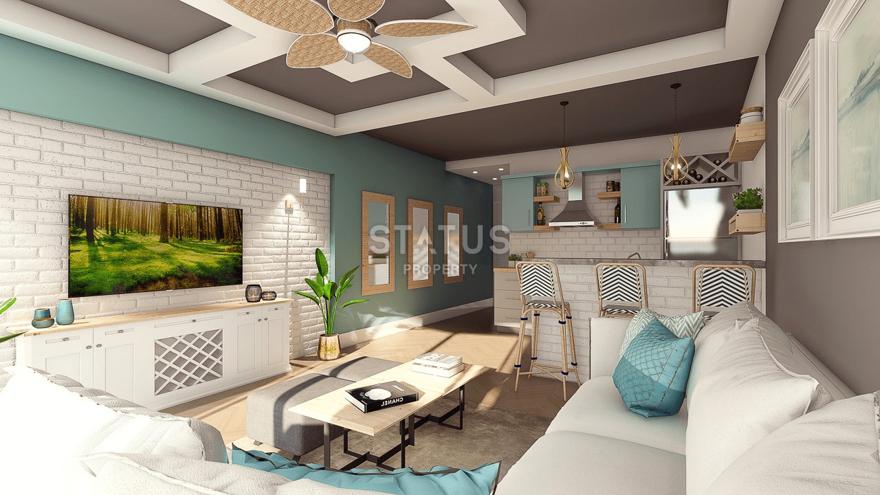 1-комнатные апартаменты 48м2 в 700 метрах от пляжа Лонг бич фото 37