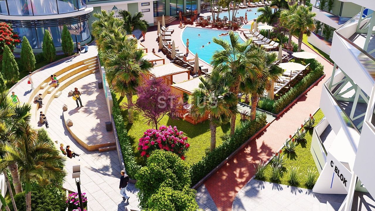 2-комнатные апартаменты 78м2 в 700 метрах от пляжа Лонг бич фото 22