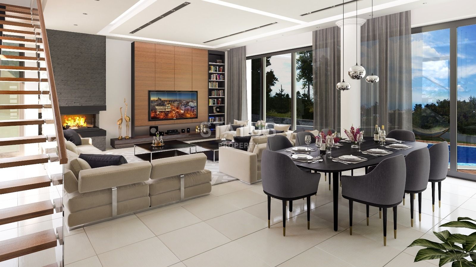 5-комнатная элитная вилла 435м2 с собственным бассейном и садом фото 19