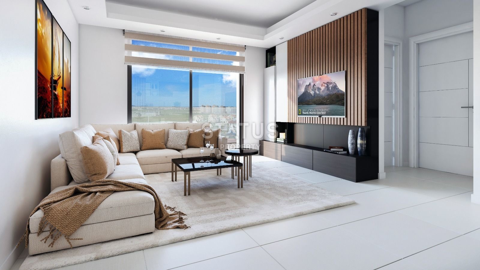 2-комнатные апартаменты 55м2 в 350 метрах от пляжа Лонг бич фото 5