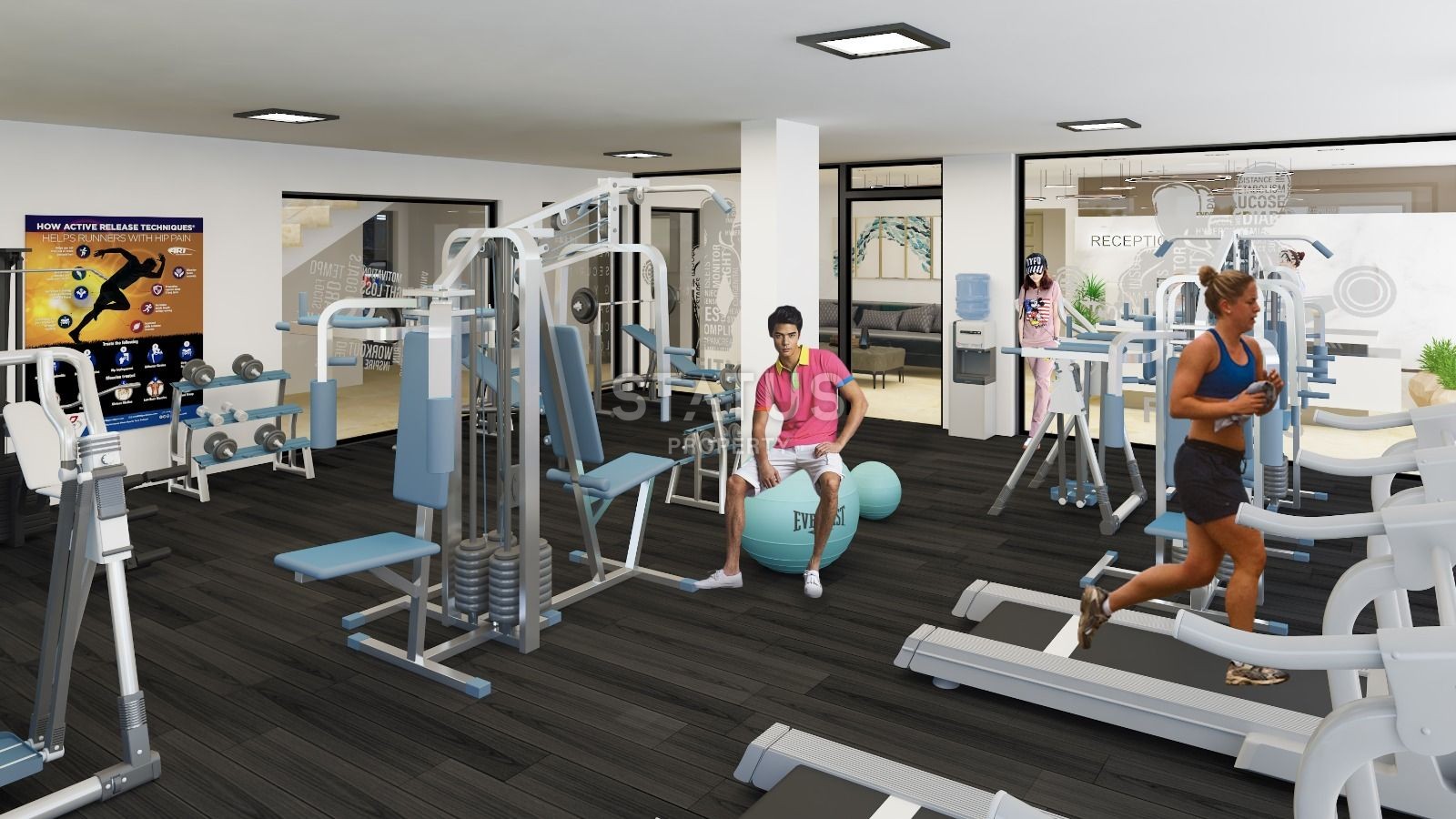 2-комнатные апартаменты 55м2 в 350 метрах от пляжа Лонг бич фото 10