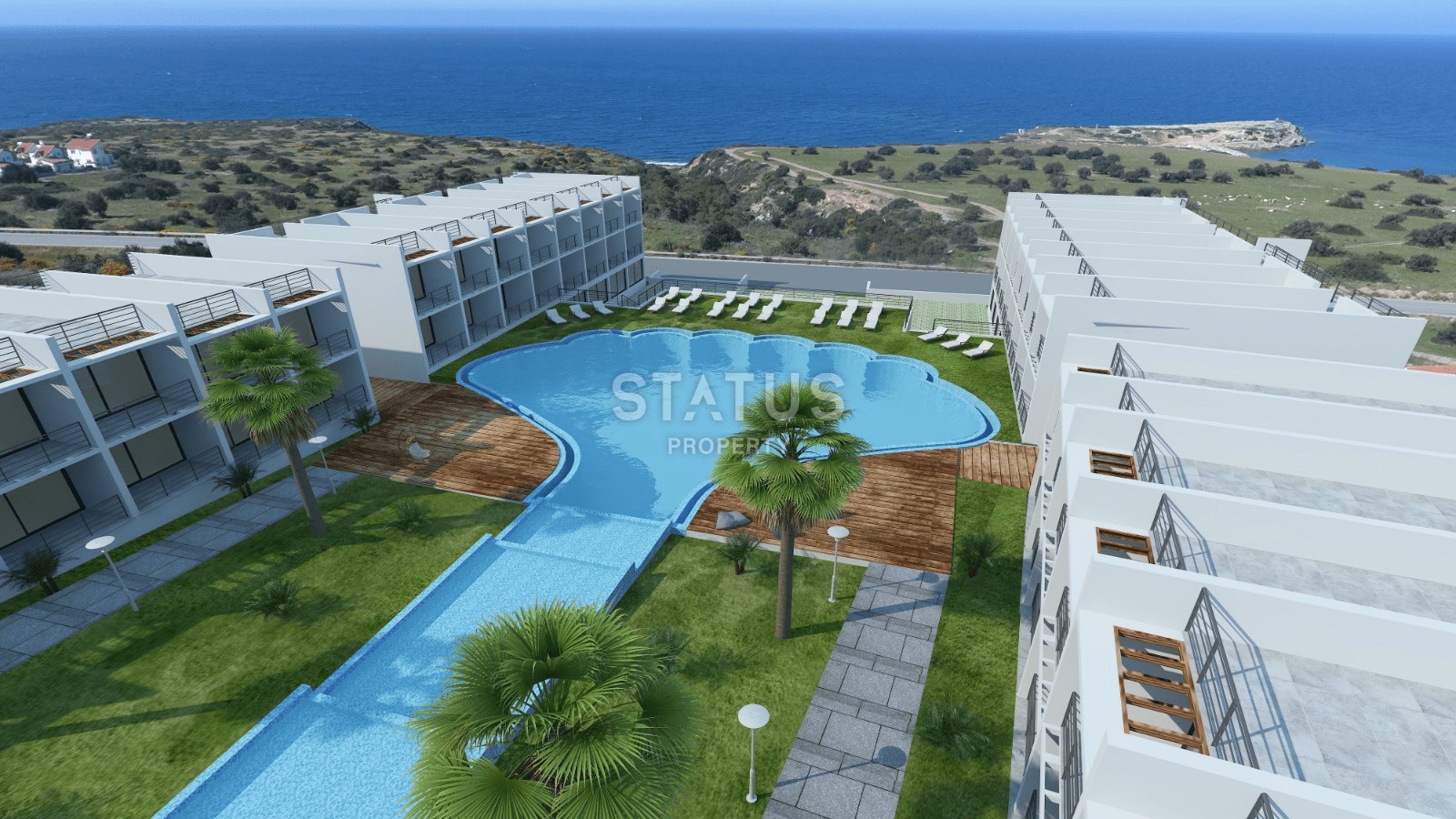 Готовая студия  в 5 минутах от пляжа, 43м2 фото 11