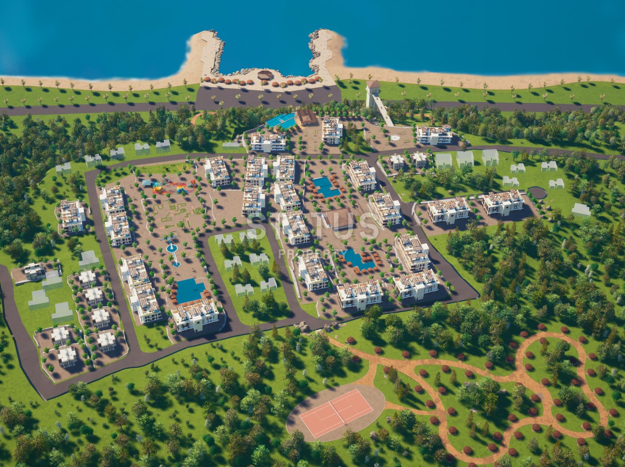 Студия  в элитном комплексе в 100 метрах от собственного пляжа, 42м2 фото 18