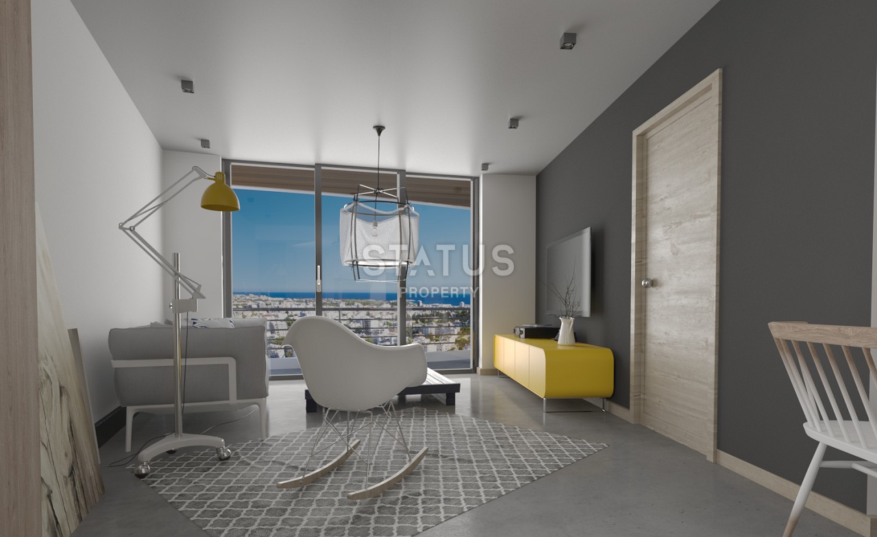2-room apartment 47 m? in a luxury complex in the center of Kyrenia фото 4