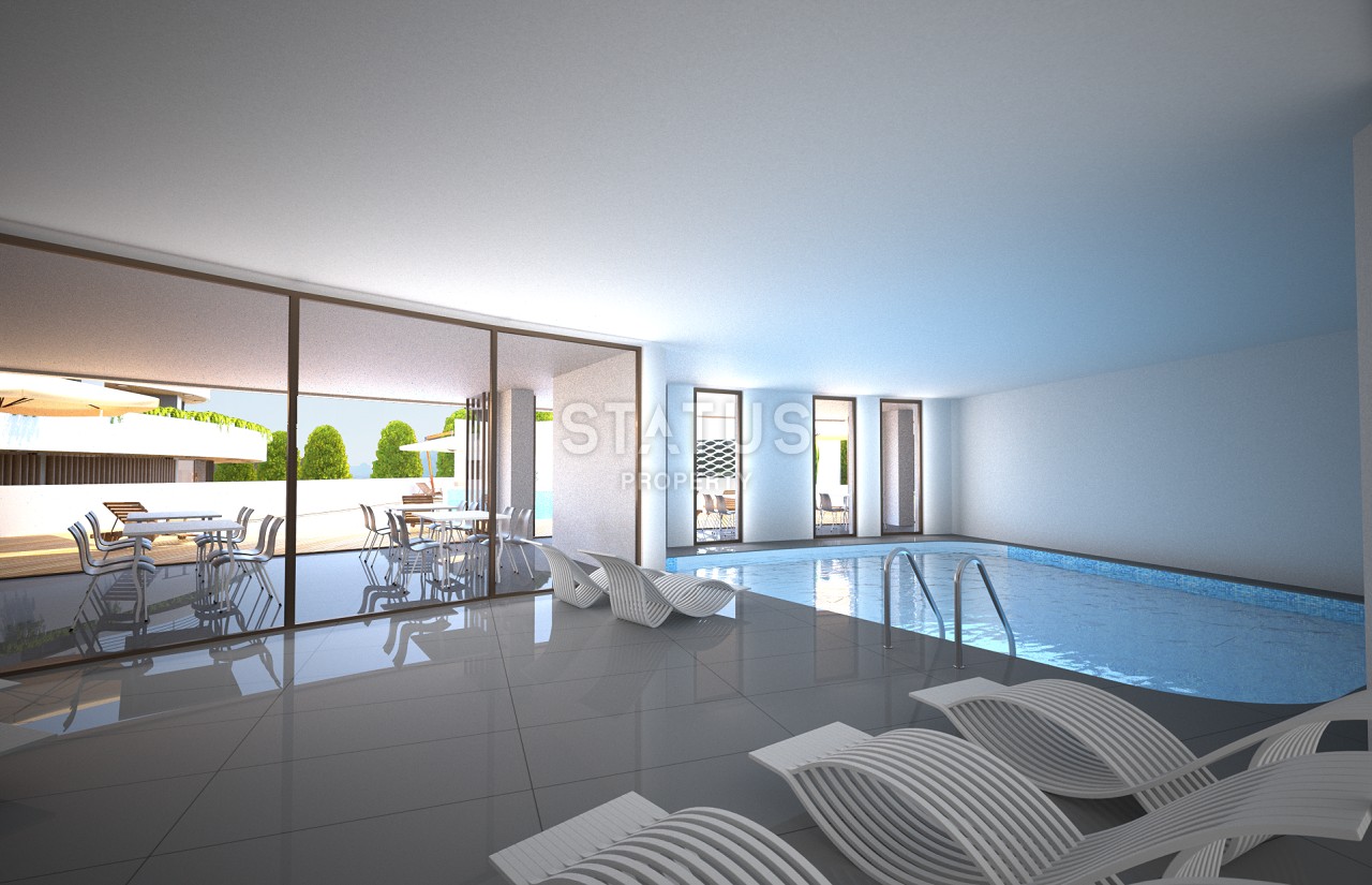 2-room apartment 47 m? in a luxury complex in the center of Kyrenia фото 8