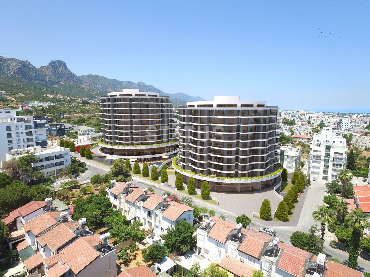 2-room apartment 47 m? in a luxury complex in the center of Kyrenia фото 10