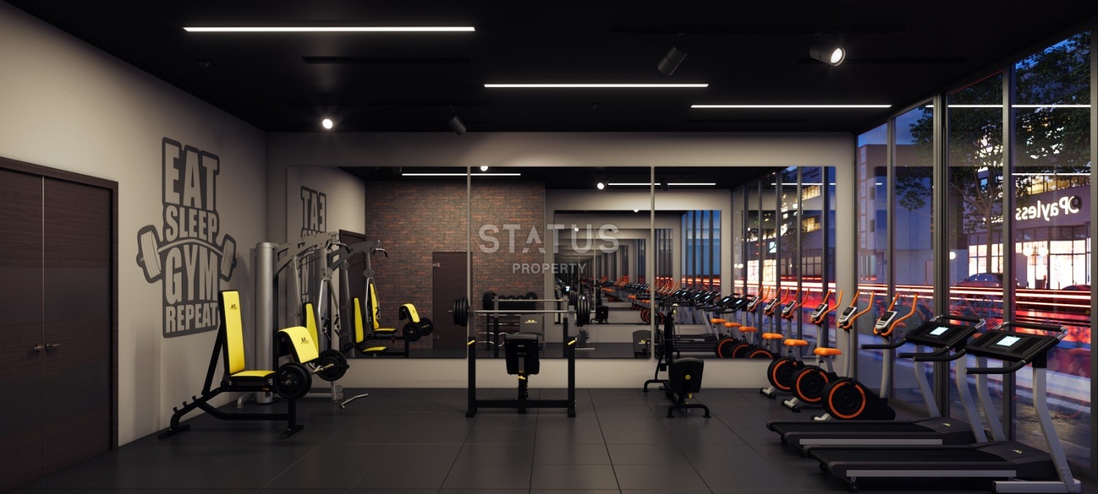 Studio 39 m? in a luxury complex in the center of Kyrenia фото 14