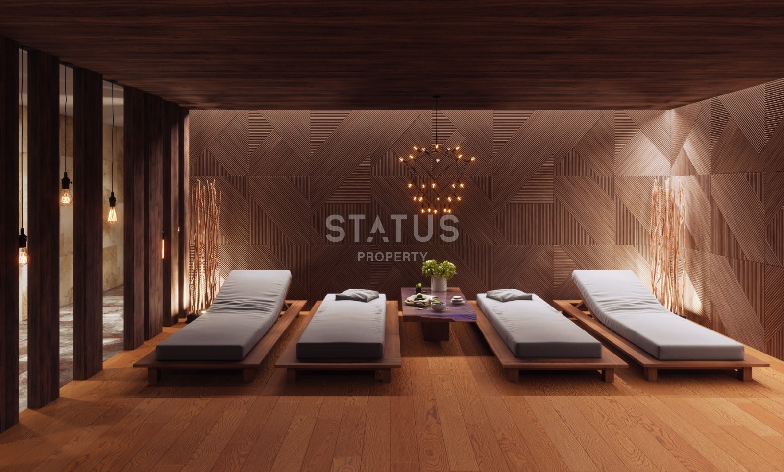 2-room apartment 52 m? in a luxury complex in the center of Kyrenia фото 12