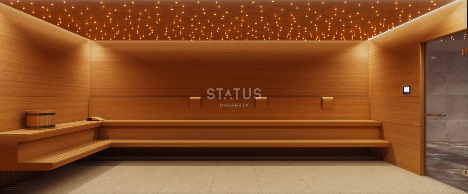 2-room apartment 52 m? in a luxury complex in the center of Kyrenia фото 15