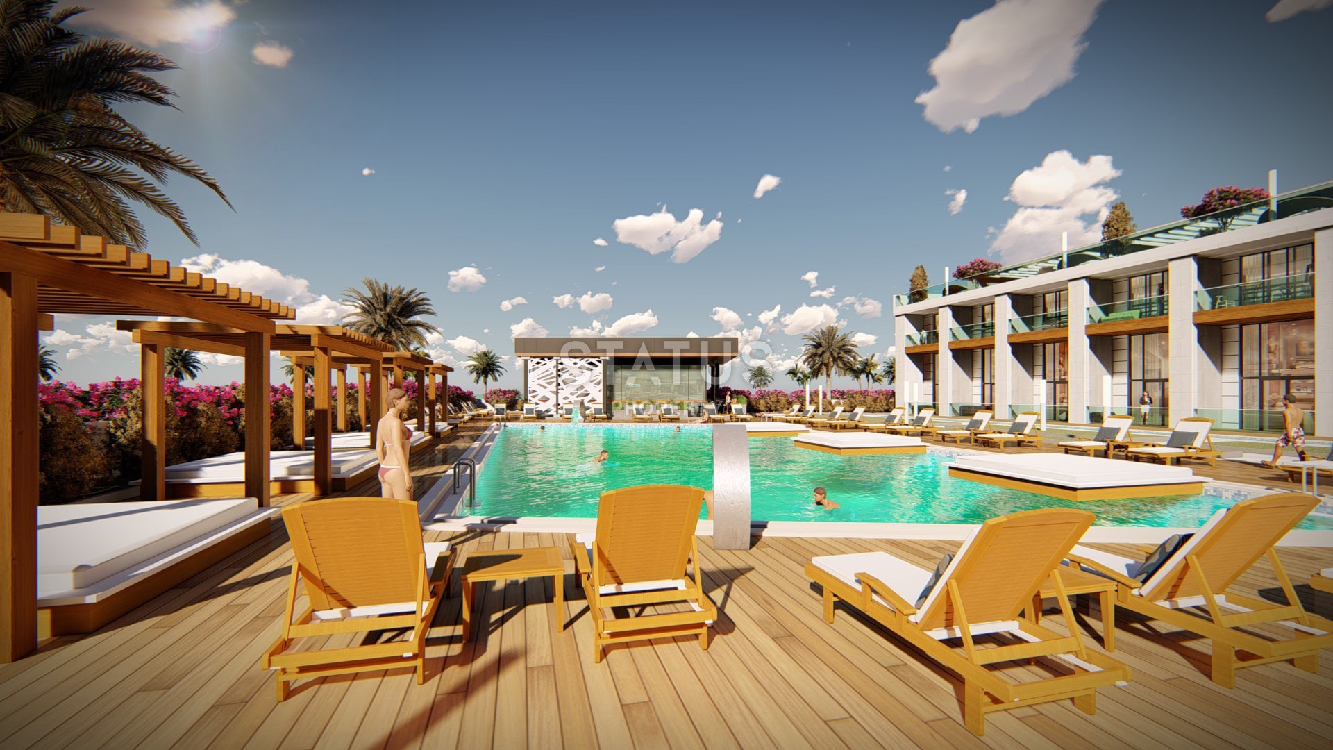 2-комнатные апартаменты в 100 метрах от моря, 56м2 фото 4