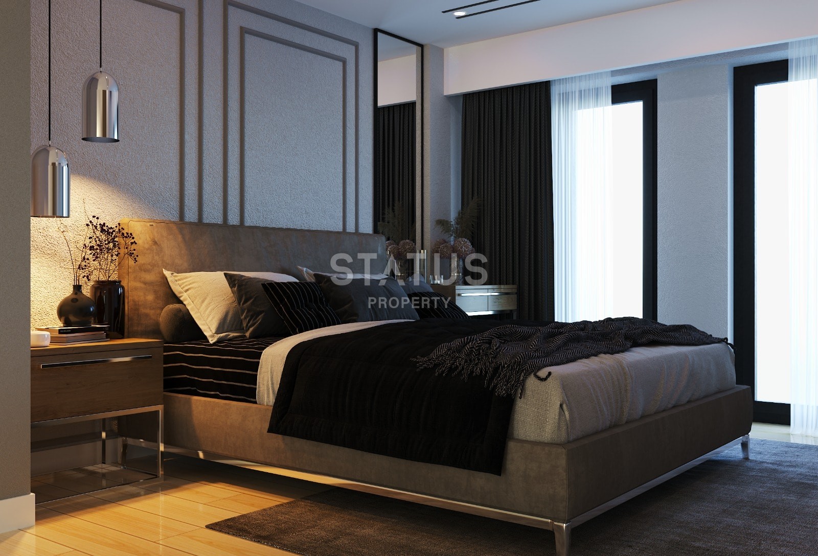 2-комнатные апартаменты в 100 метрах от моря, 56м2 фото 7