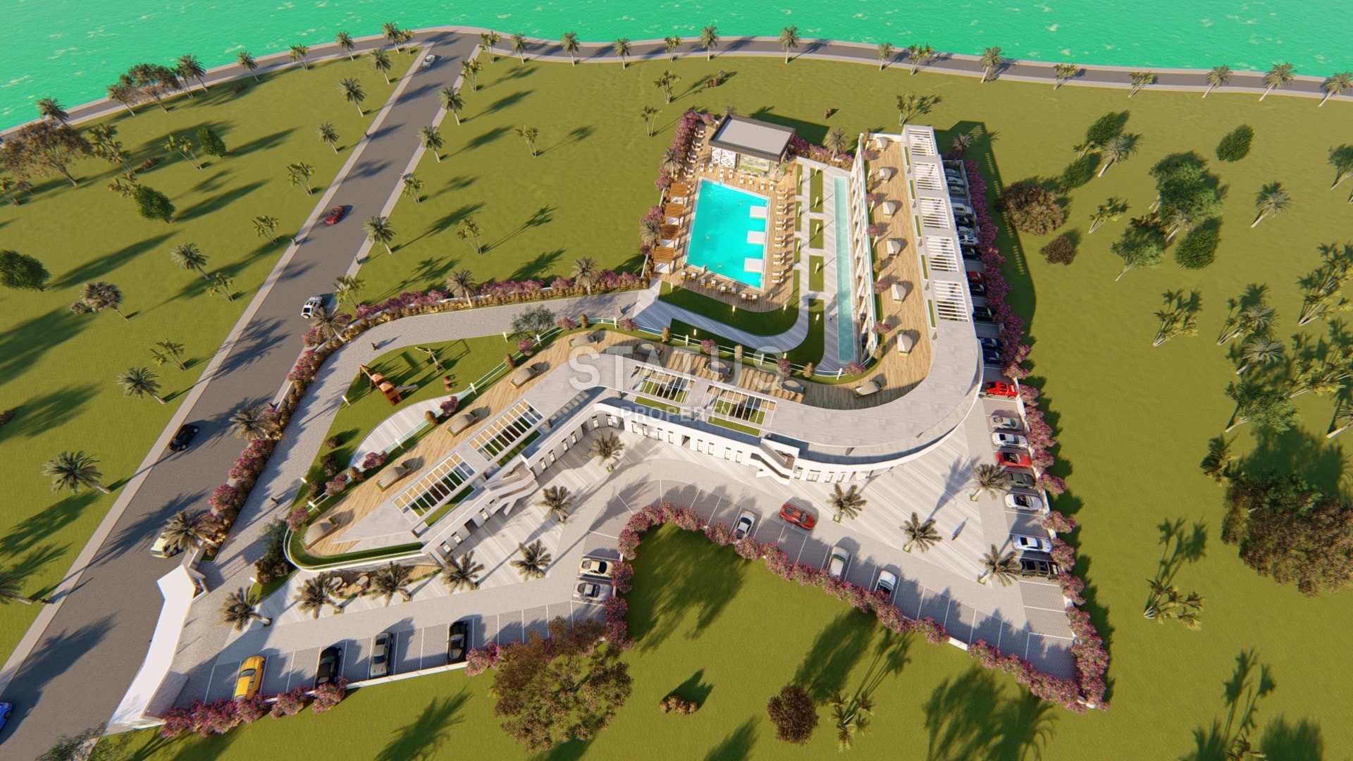 2-комнатные апартаменты в 100 метрах от моря, 56м2 фото 12