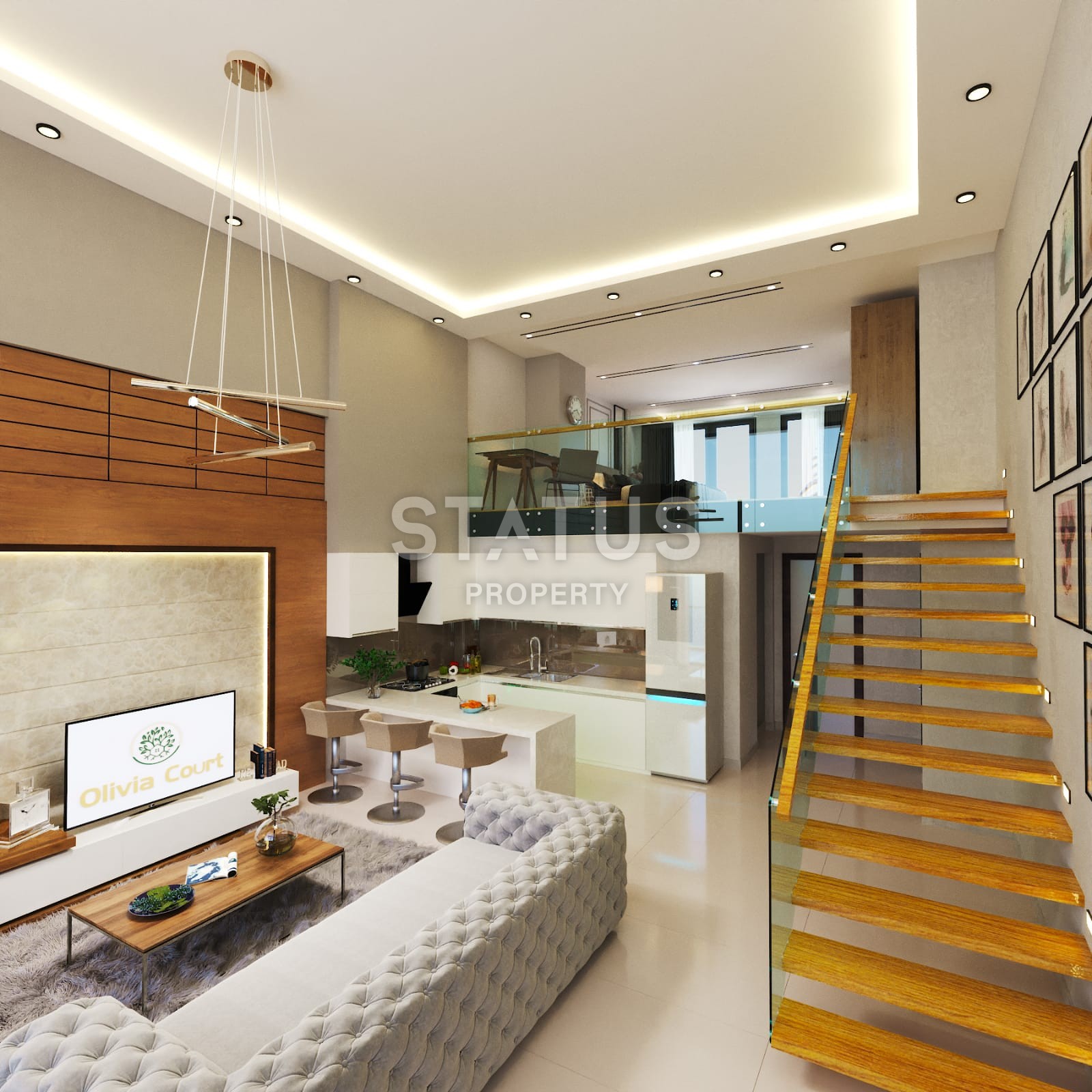 3-комнатные двухуровневые апартаменты 81,6 м?2в 100 метрах от пляжа фото 6