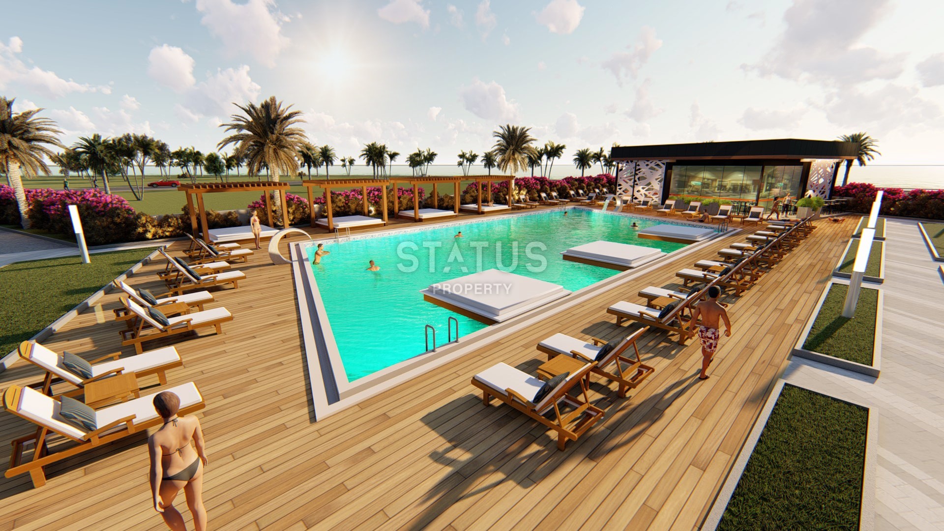 3-комнатные двухуровневые апартаменты 81,6 м?2в 100 метрах от пляжа фото 15