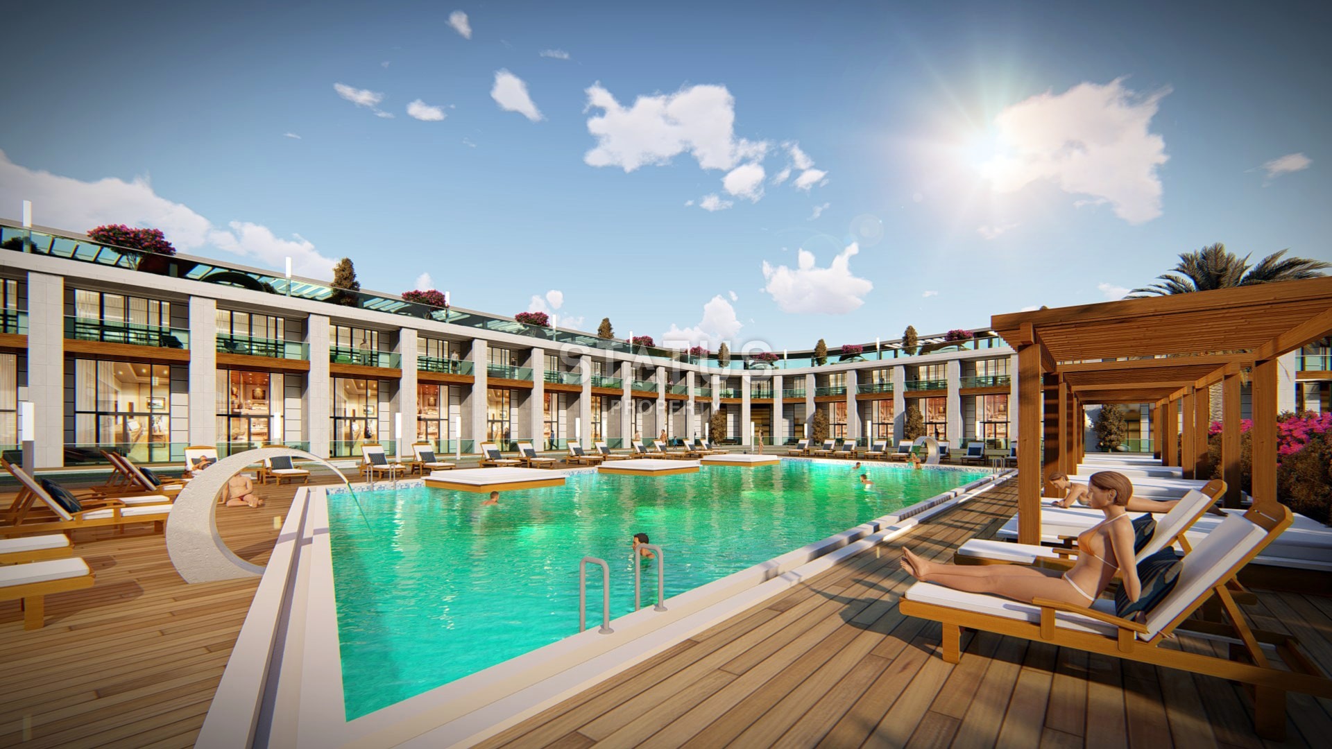 3-комнатные двухуровневые апартаменты 81,6 м?2в 100 метрах от пляжа фото 18