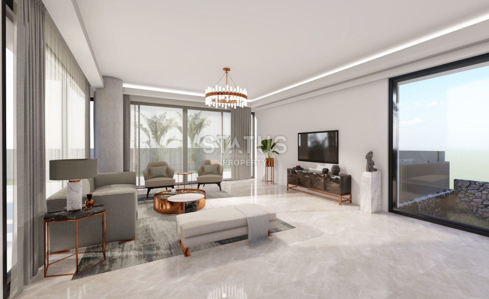 8-комнатная трехэтажная вилла 377 м2 с бассейном в 10 минутах от моря фото 9