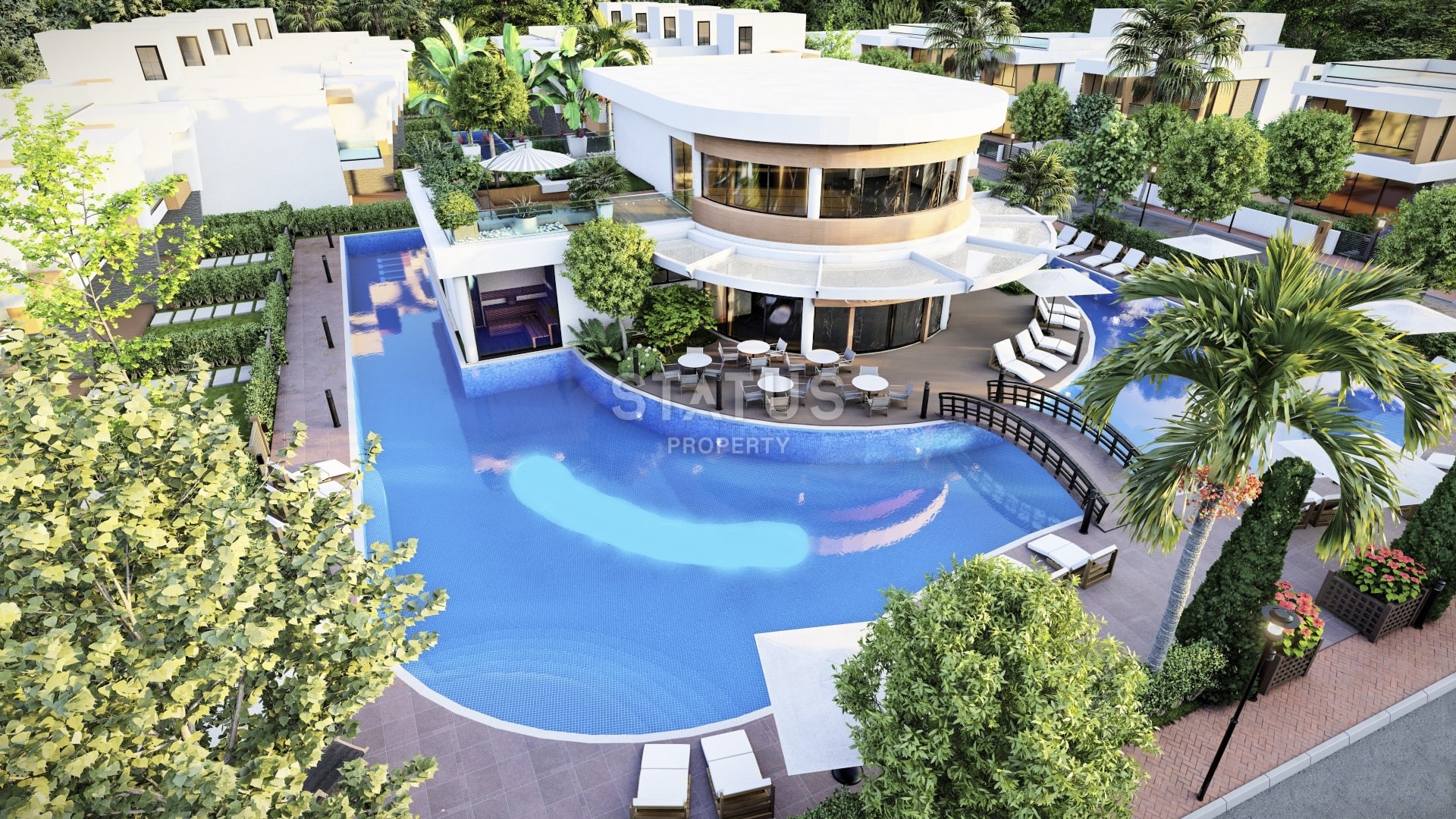 Квартира-студия 44 м2 в элитном комплексе в 5 минутах от пляжа фото 21