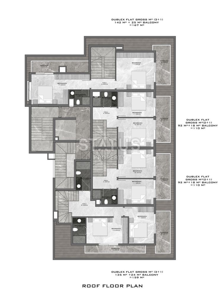 Инвестиционный проект в районе Махмутлар. 56-167 м2 фото 5