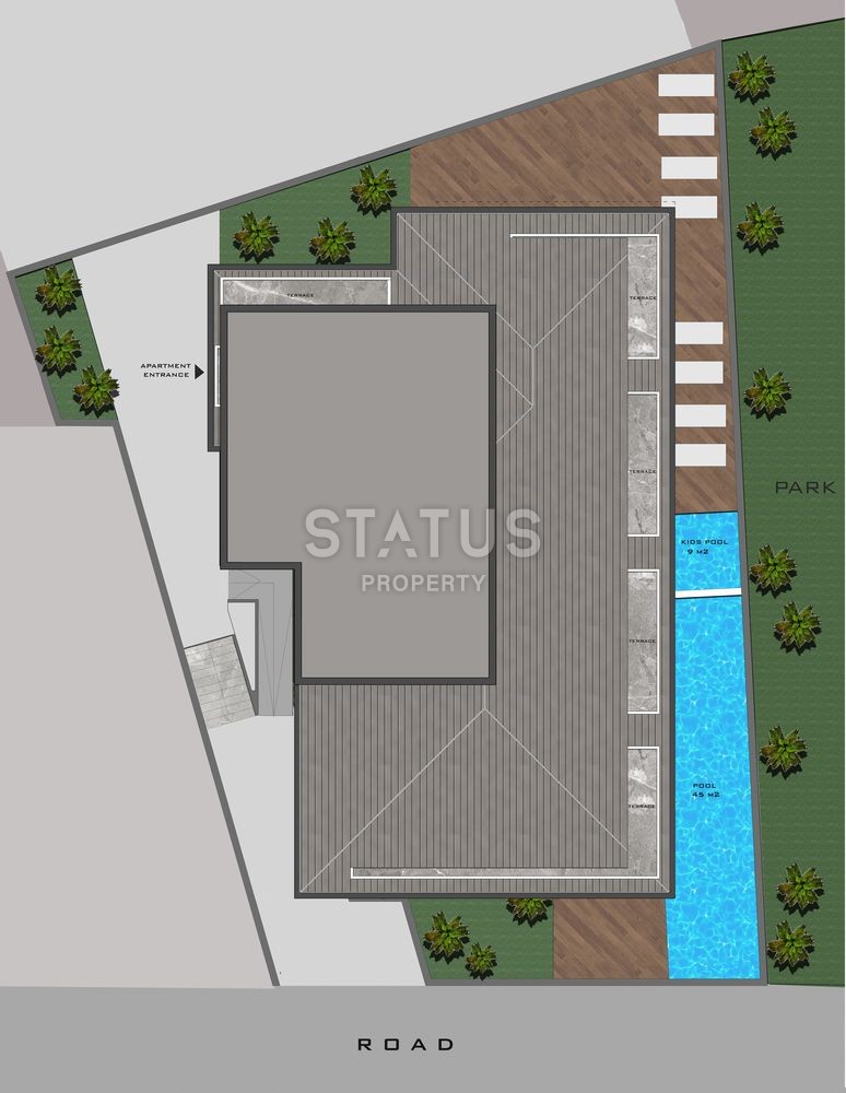 Инвестиционный проект в районе Махмутлар. 56-167 м2 фото 6