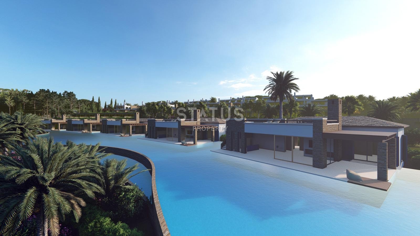 Квартира-студия 35 м2 + 8 м2 терраса в элитном комплексе на первой линии от моря фото 4