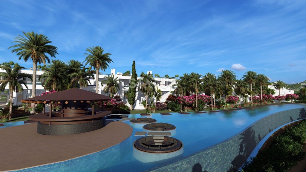 4-комнатные апартаменты 113 м2 + 71 м2 терраса с приватным бассейном в элитном комплексе на первой линии от моря фото 3