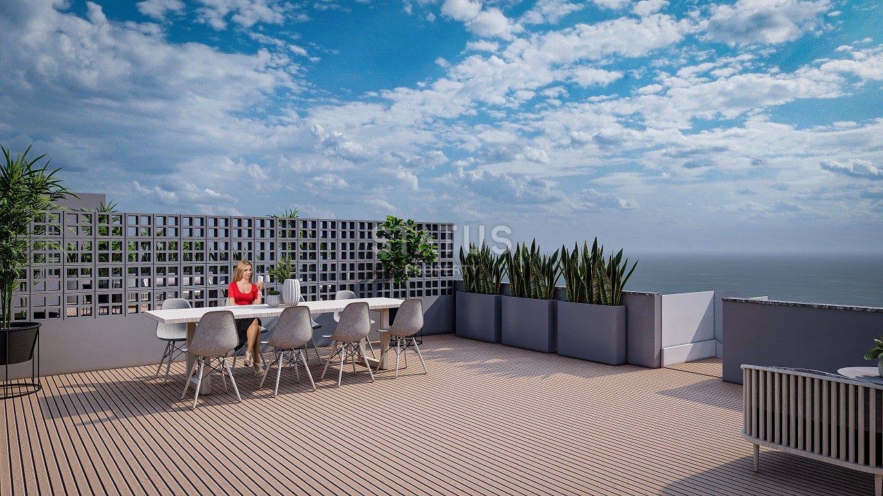 3-room apartment 92 m? +70 m? terrace in the complex 5 minutes from the beach фото 36