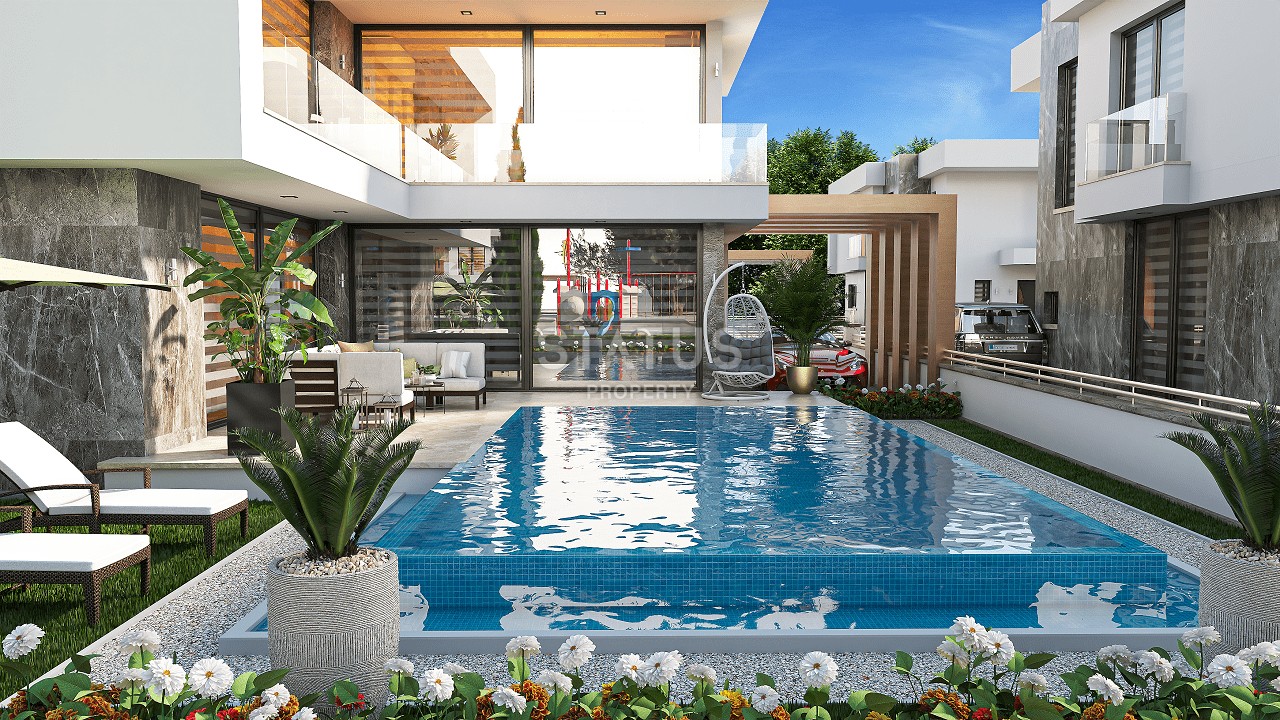 Современная 4-комнатная вилла 220 м2 с бассейном в 5 минутах от моря  фото 8