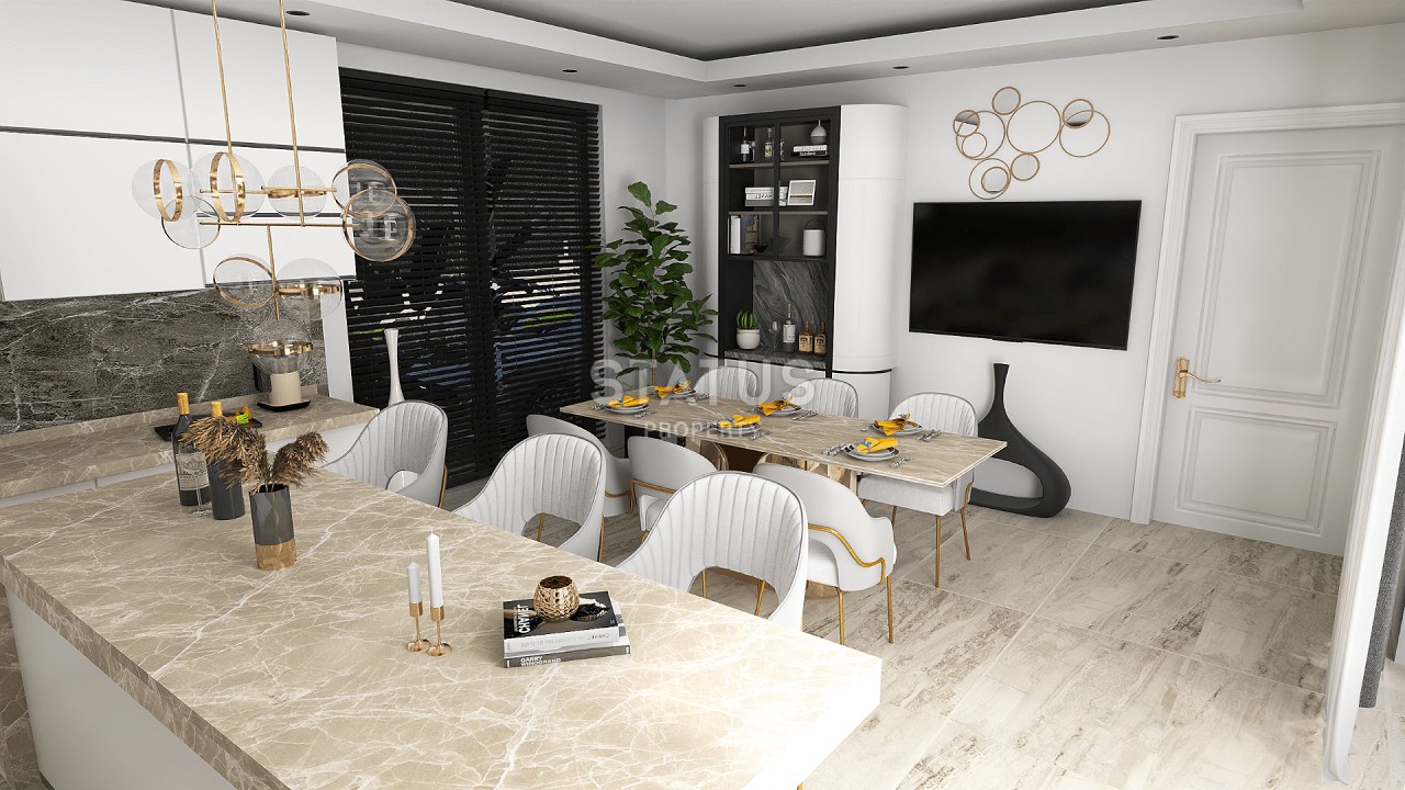 Современная 4-комнатная вилла 220 м2 с бассейном в 5 минутах от моря  фото 11