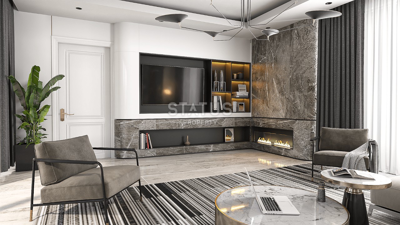 Современная 4-комнатная вилла 220 м2 с бассейном в 5 минутах от моря  фото 16