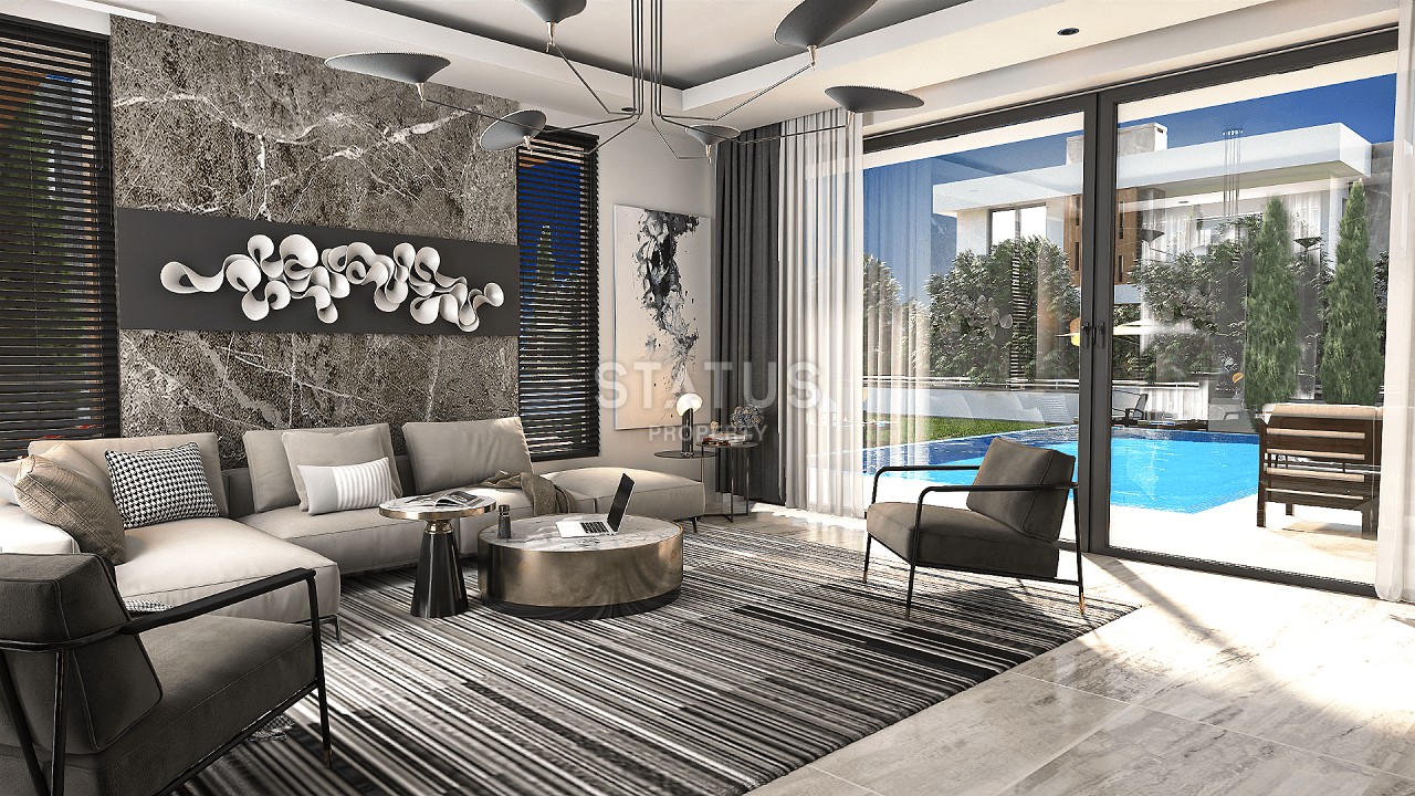 Современная 4-комнатная вилла 220 м2 с бассейном в 5 минутах от моря  фото 18