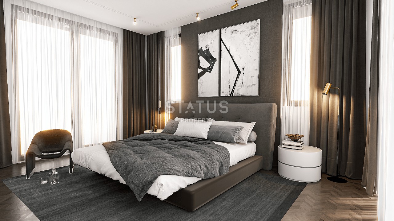 Современная 4-комнатная вилла 220 м2 с бассейном в 5 минутах от моря  фото 21