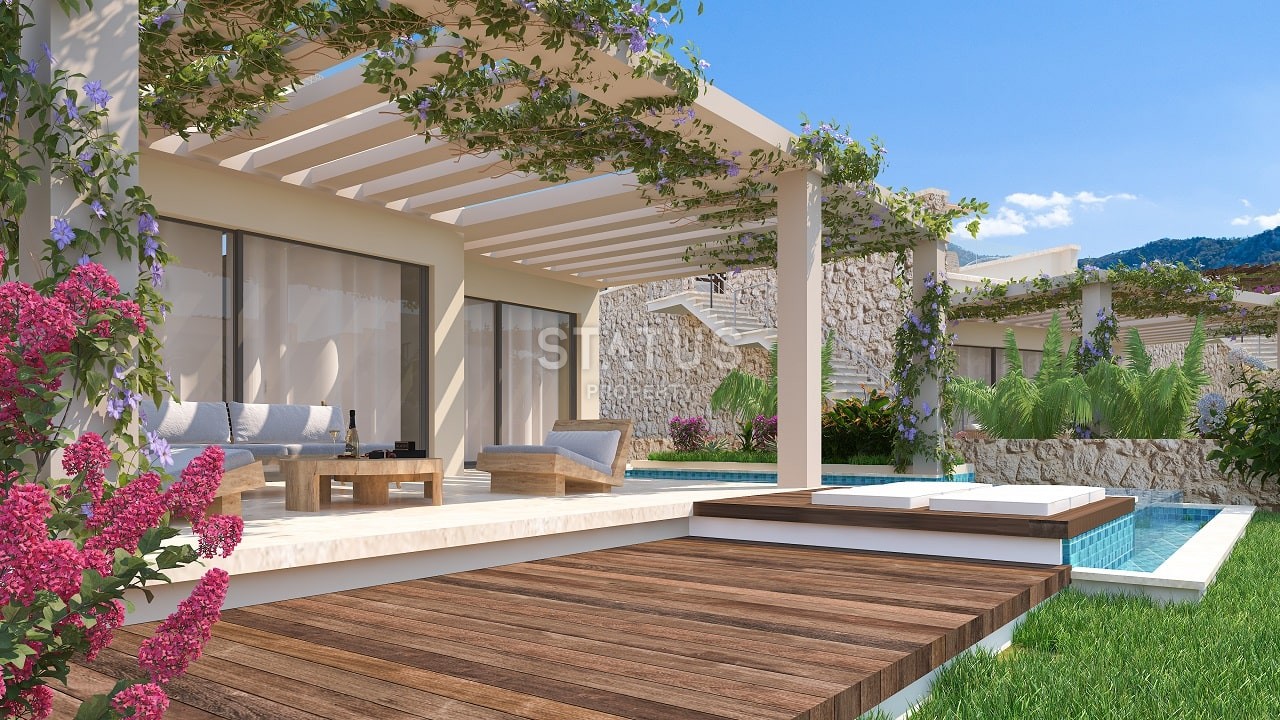 4-комнатное бунгало 120 м2 с частным бассейном в престижном комплексе в 200 метрах от пляжа фото 4