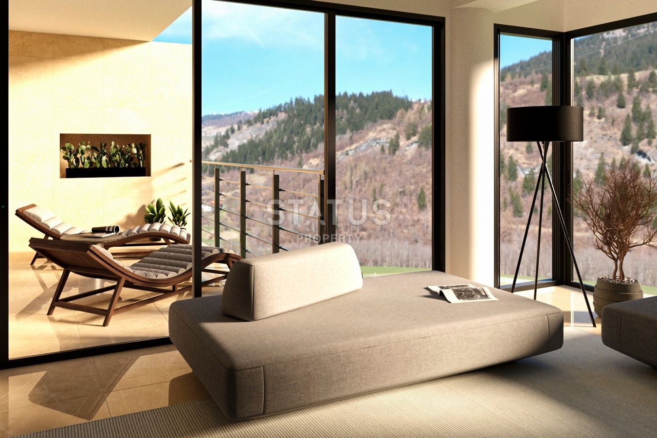 Duplex 6-room apartment 260 m? in a complex 10 minutes from the sea фото 22