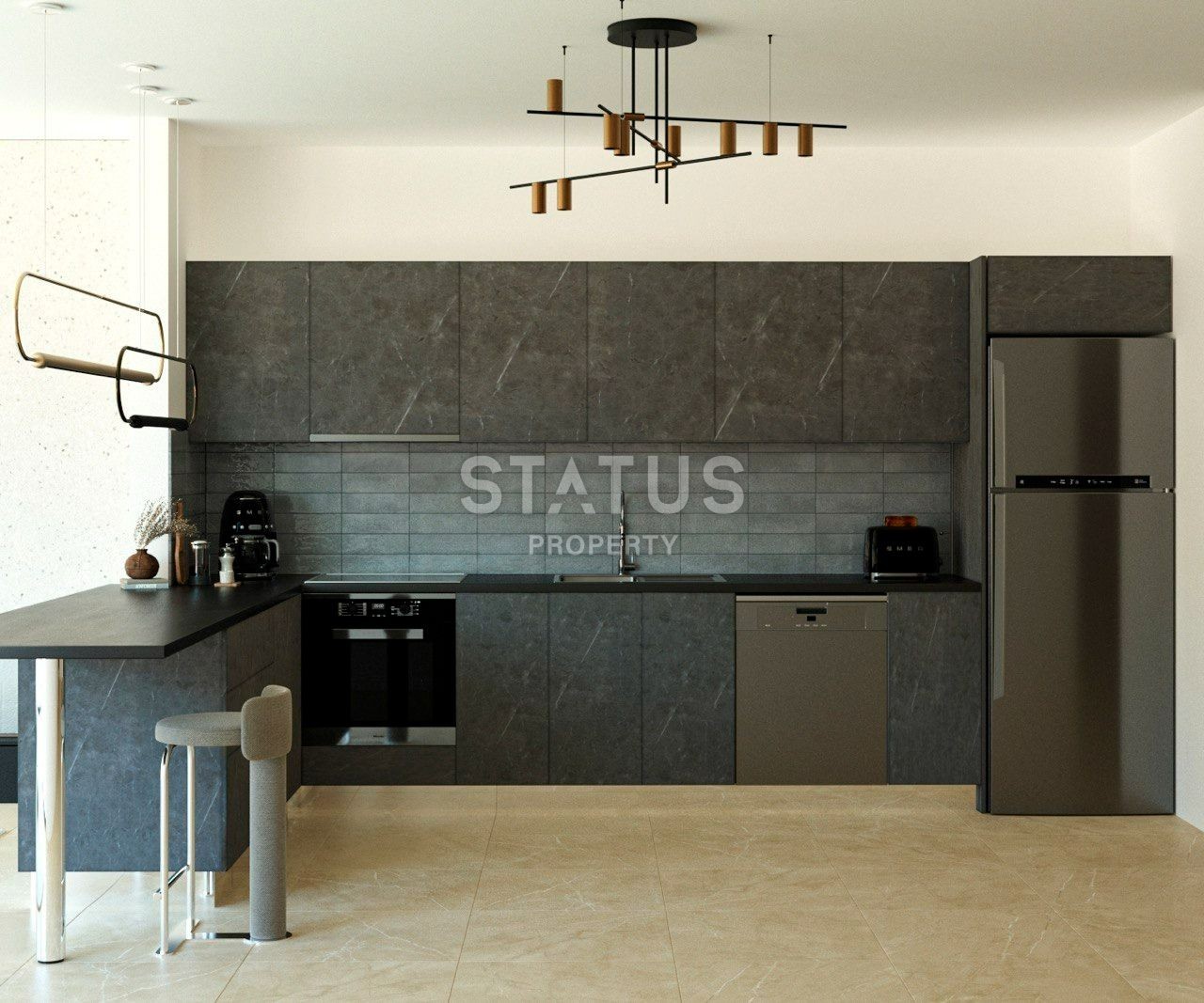 Duplex 6-room apartment 260 m? in a complex 10 minutes from the sea фото 23