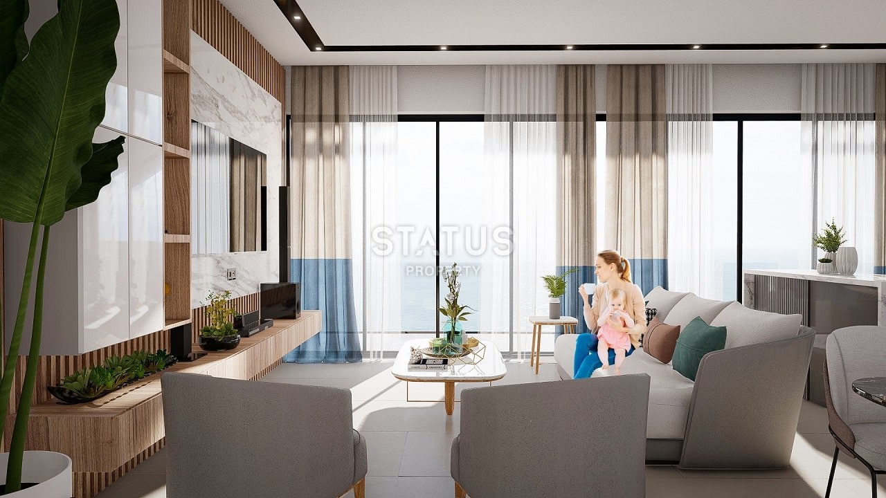 3-комнатные дуплекс апартаменты 80 м2 в элитном комплексе в 100 метрах от собственного пляжа фото 5