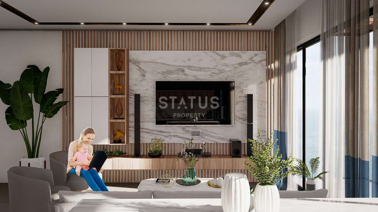 3-комнатные дуплекс апартаменты 80 м2 в элитном комплексе в 100 метрах от собственного пляжа фото 6