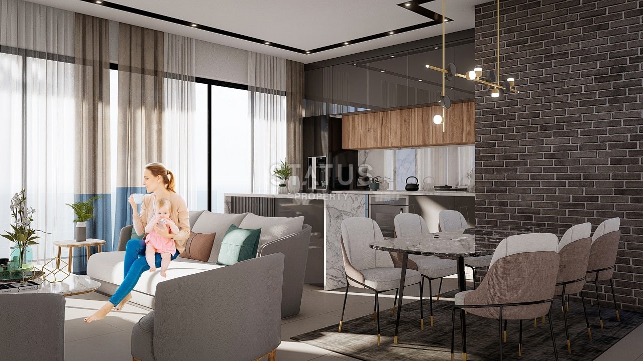 3-комнатные дуплекс апартаменты 80 м2 в элитном комплексе в 100 метрах от собственного пляжа фото 8