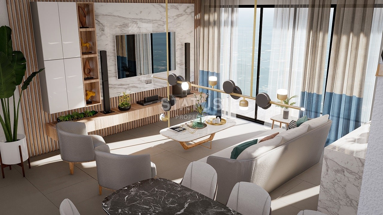 3-комнатные дуплекс апартаменты 80 м2 в элитном комплексе в 100 метрах от собственного пляжа фото 9