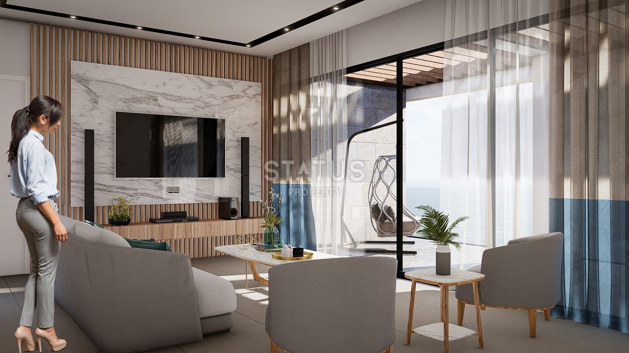 3-комнатные дуплекс апартаменты 80 м2 в элитном комплексе в 100 метрах от собственного пляжа фото 10