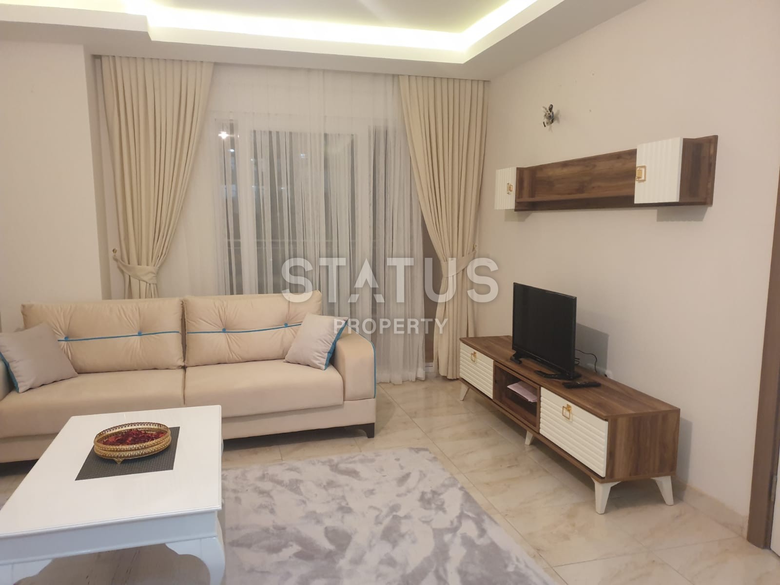 Меблированная двухкомнатная квартира в центре района Махмутлар, 75 м2 фото 4