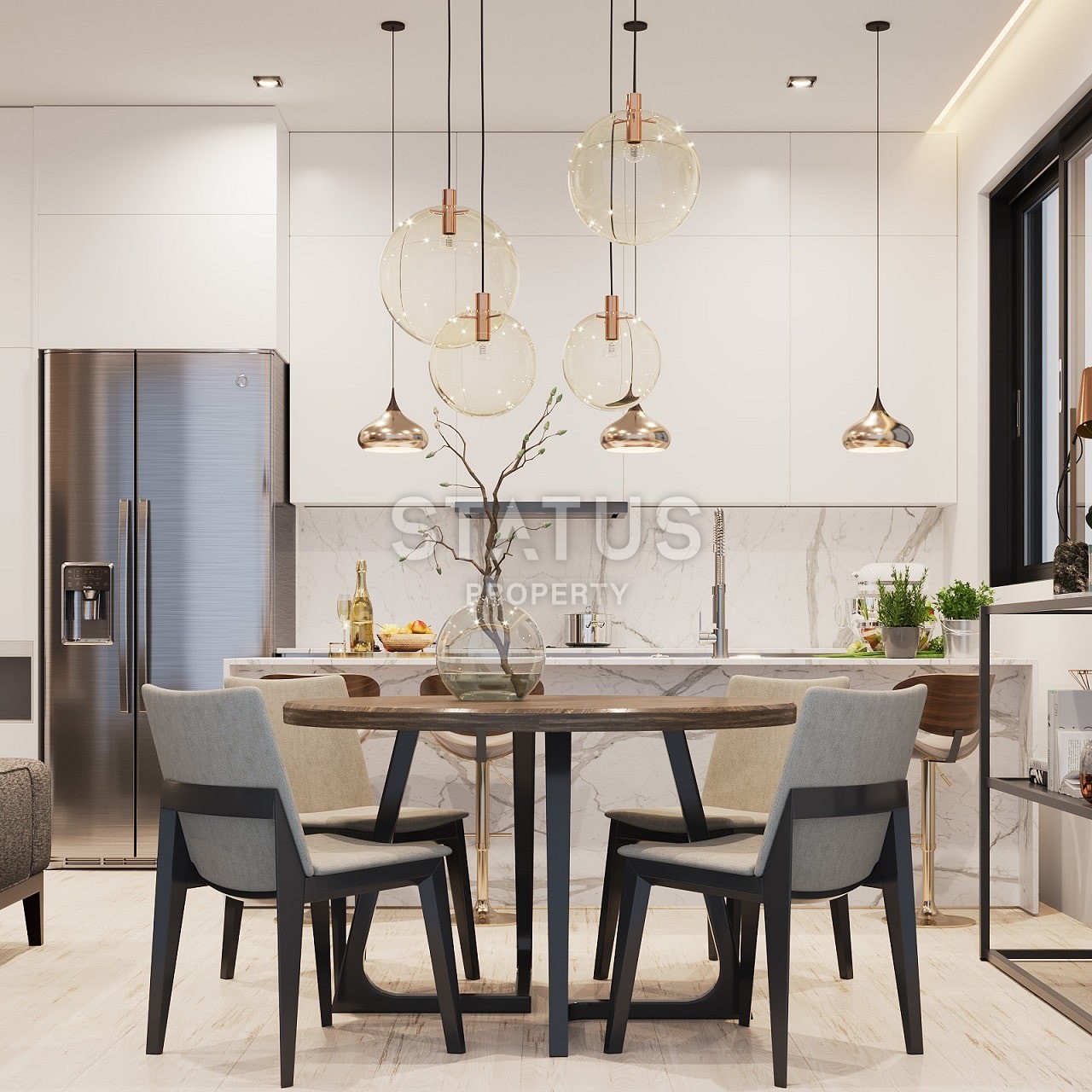 3-комнатные апартаменты 85 м2+ 40 м2 терраса в элитном комплексе в 100 метрах от собственного пляжа фото 11