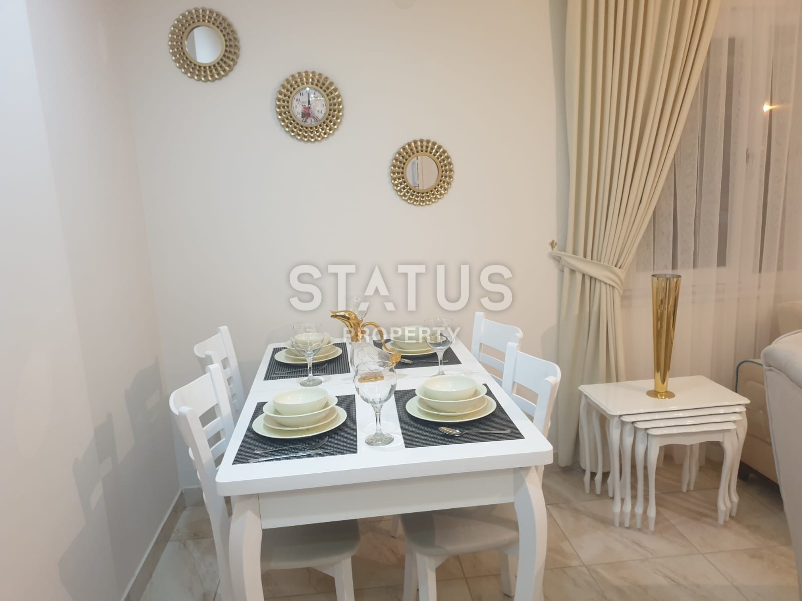 Меблированная двухкомнатная квартира в центре района Махмутлар, 75 м2 фото 10