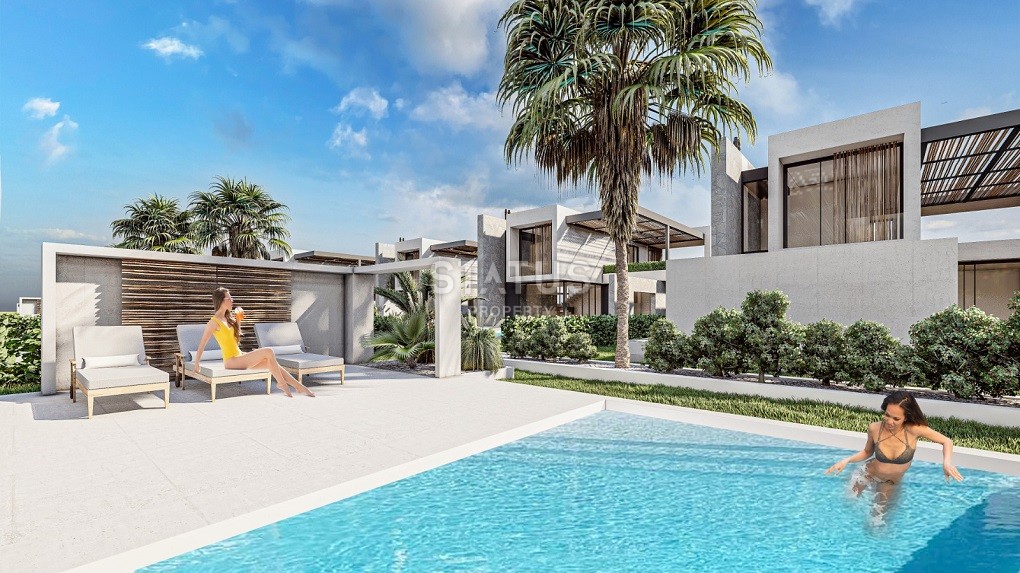 4-комнатные виллы участок в комплексе у подножья гор, 175м2 фото 5