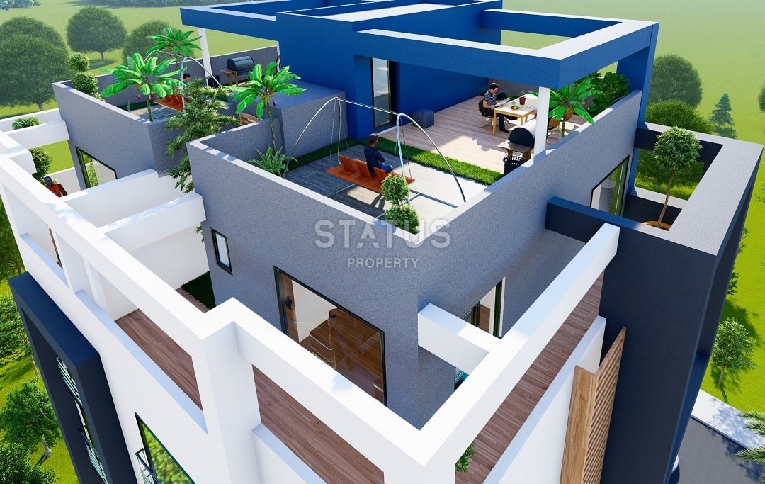 2-room penthouse 85 m? 500 meters from the beach "Long Beach" фото 11