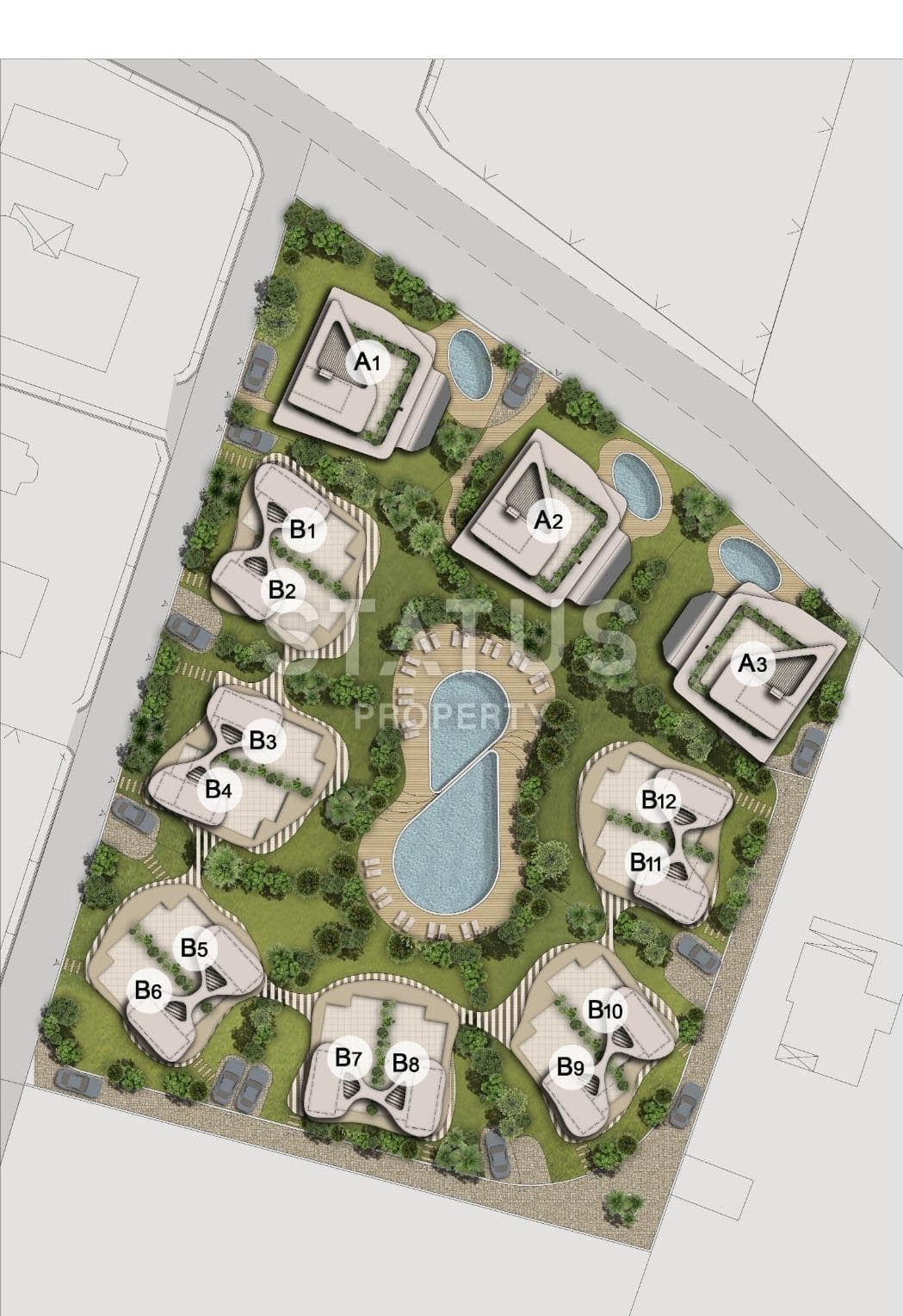 5-комнатная вилла  с собственным участком земли 438 м2 в 600 метрах от моря, 220м2 фото 7