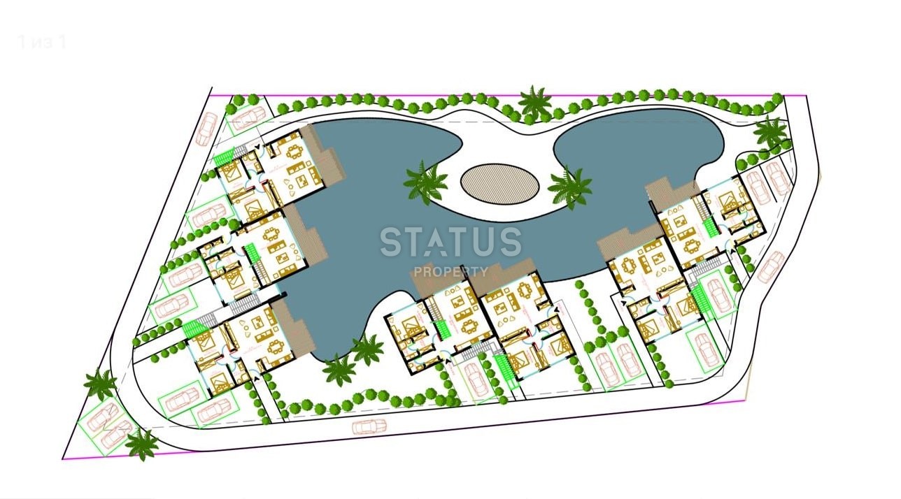 5-комнатная вилла  с собственным участком земли 438 м2 в 600 метрах от моря, 220м2 фото 8